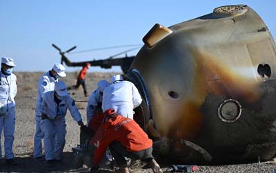 Космический корабль Шэньчжоу-17 благополучно вернулся на Землю