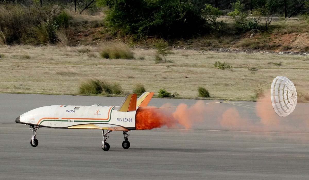 Индия отработала посадку многоразовой ракеты