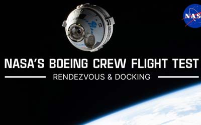 Прямая трансляция стыковки корабля Starliner с МКС