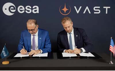 ESA и Vast изучат возможность сотрудничества в будущих коммерческих космических станциях