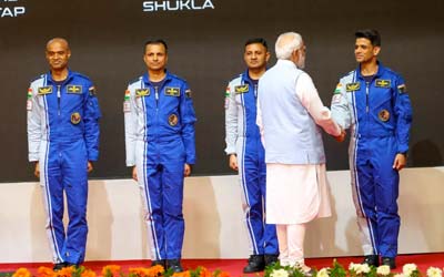 США и Индия продвигают сотрудничество в области пилотируемых космических полетов