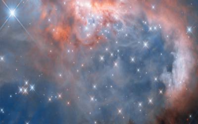 Продолжающаяся трансформация туманности RCW 7