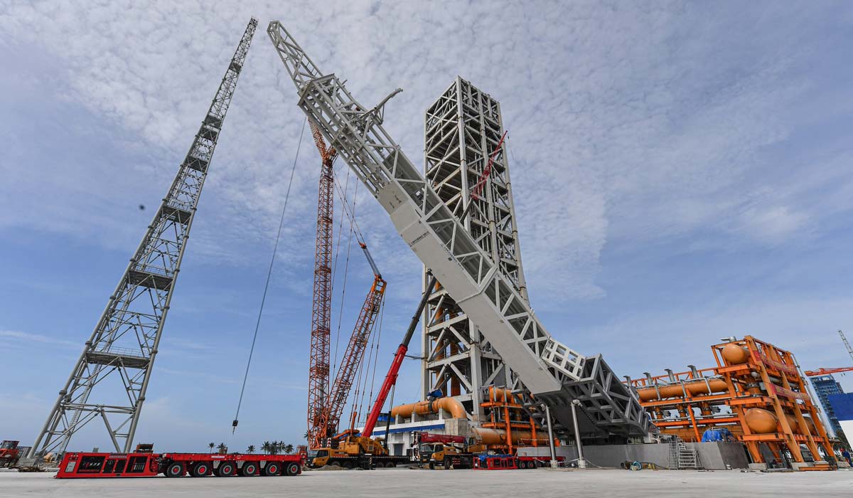 Первая в Китае коммерческая космическая стартовая площадка готова к эксплуатации