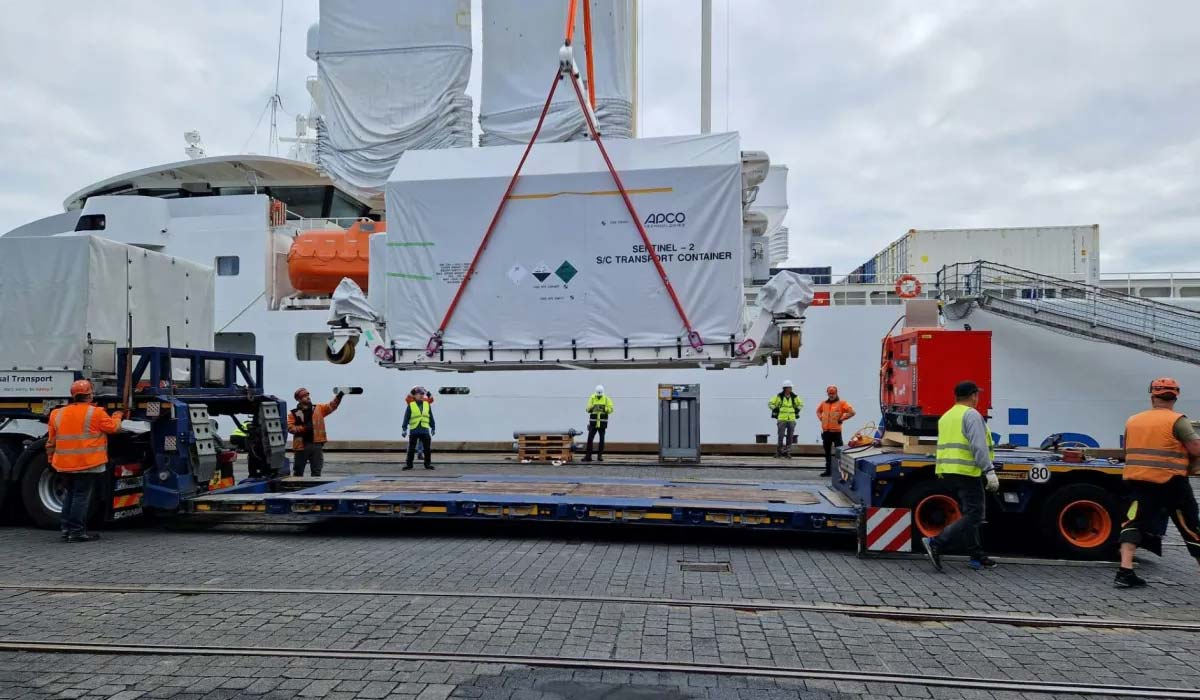 Полезная нагрузка для заключительного полета Vega направляется в Куру