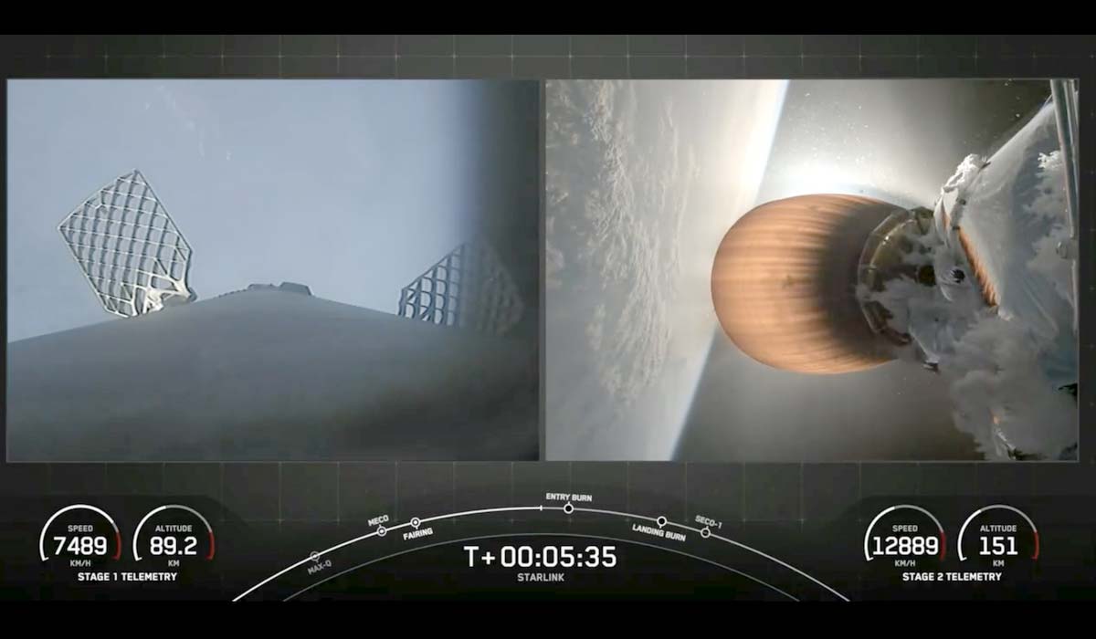 У ракеты Falcon 9 отказал двигатель верхней ступени