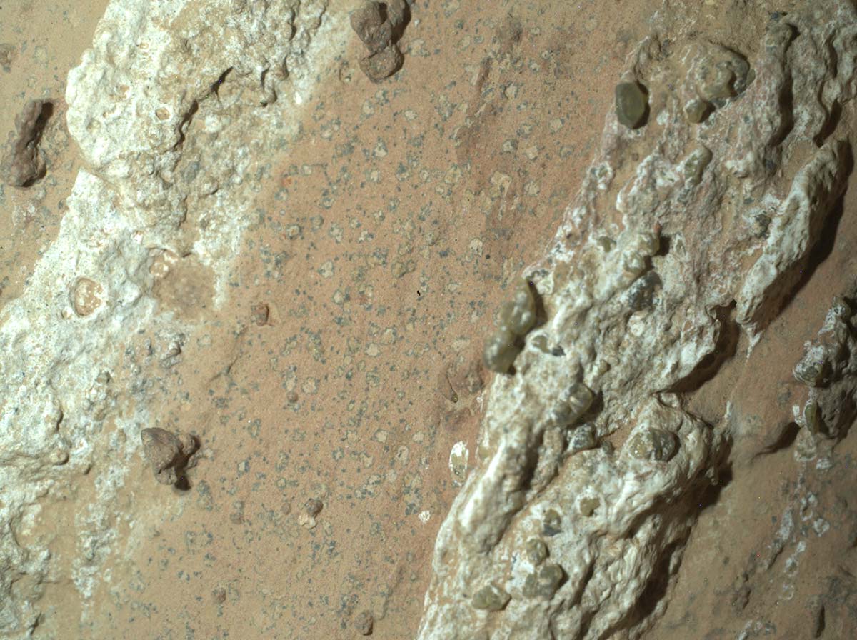 Команда марсохода NASA Perseverance нашла интригующую скалу на Марсе