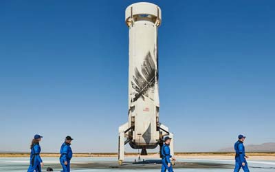 SERA назвала Индию страной-партнером для космического полета Blue Origin