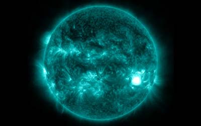 На Солнце 14 июля произошло пять мощных вспышек