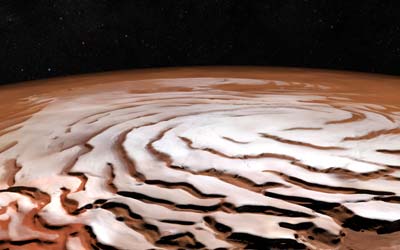 Запуск парникового эффекта на Марсе ученые предлагают с помощью наночастиц