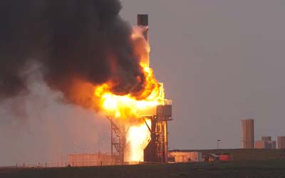 Первая ступень RFA разрушилась во время статического огневого испытания