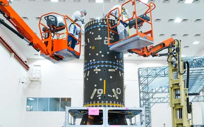 Продолжается сборка ключевого силового элемента Gateway