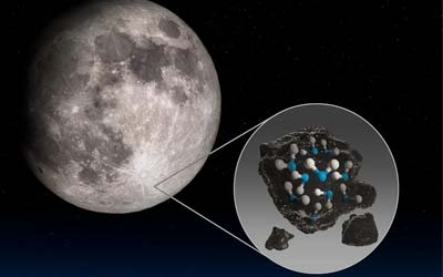 Китайские исследователи предлагают массовый способ добычи воды на Луне