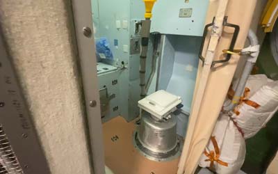 Космонавт рассказал о работе ассенизационно-санитарного устройства на МКС