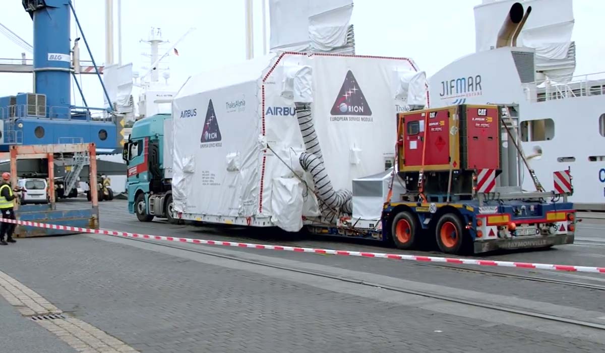 ESM-3 Orion Transportation