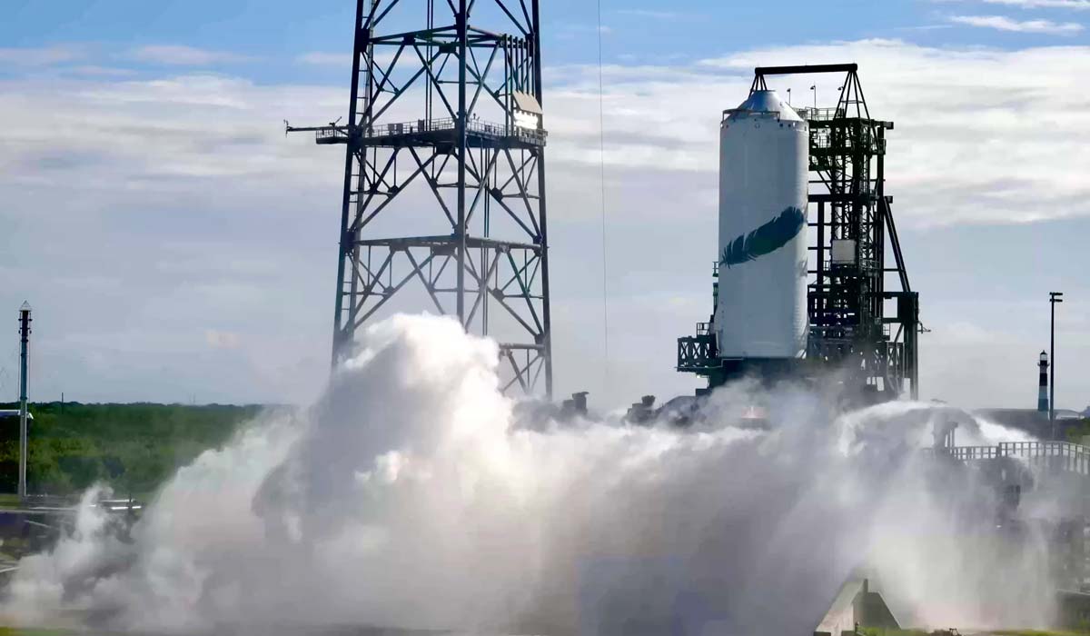 Blue Origin провела испытание второй ступени ракеты New Glenn
