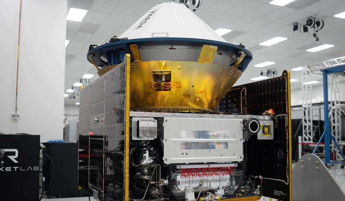 Rocket Lab завершает работу над вторым космическим аппаратом для Varda Space
