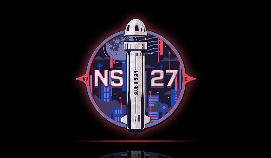 New Shepard NS-27 mission logo
