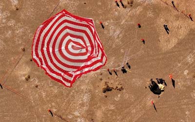 Китай вернул свой первый многоразовый возвращаемый испытательный спутник