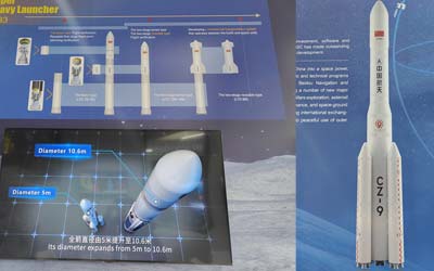 Новая китайская ракета для экипажа и Луны будет запущена в 2026 году