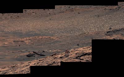 Марсоход NASA Curiosity покинуть канал Gediz Vallis и устремляется к новой цели
