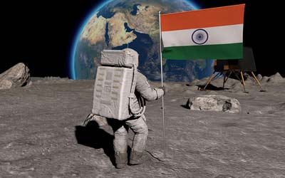 Индия планирует отправить космонавта на Луну к 2040 году