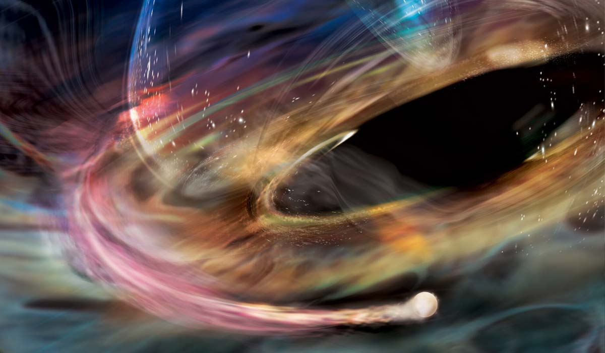 XMM-Newton уловил рентгеновские колебания гигантской черной дыры