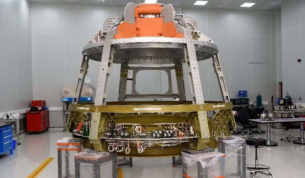 В модуль экипажа для первой беспилотной миссии Gaganyaan интегрированы жидкостные двигатели