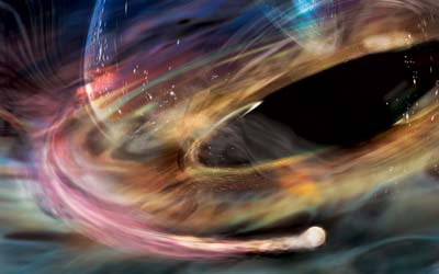 XMM-Newton уловил рентгеновские колебания гигантской черной дыры