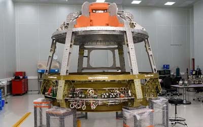 В модуль экипажа для первой беспилотной миссии Gaganyaan интегрированы жидкостные двигатели