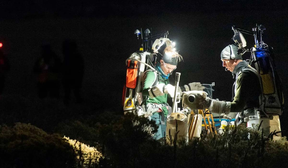 Астронавты NASA Зена Кардман и Дрю Фойстел