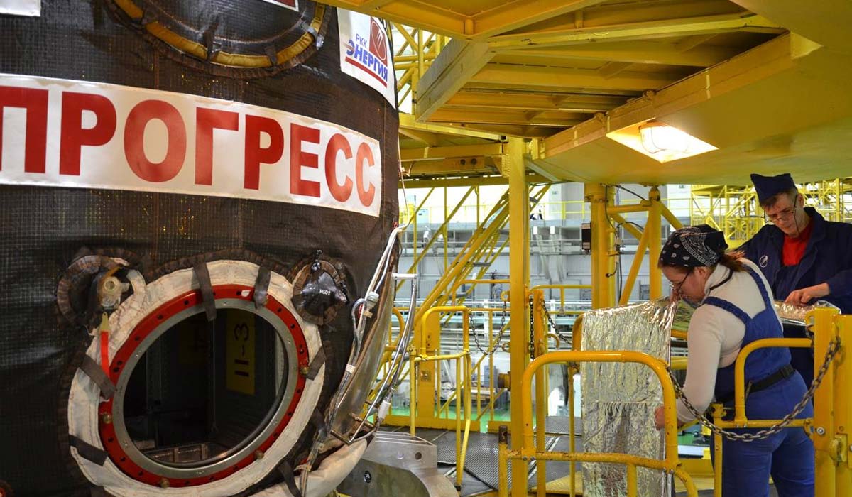 контроль бортовых систем «Прогресс МС-30»