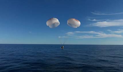 Crew-9 успешно вернулся на Землю: экипаж приводнился у берегов Флориды