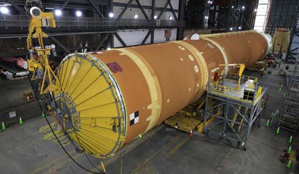 NASA подготовила центральный блок SLS для финальной интеграции перед миссией Artemis II