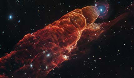 Телескоп Webb раскрыл истинную природу «Космического торнадо»