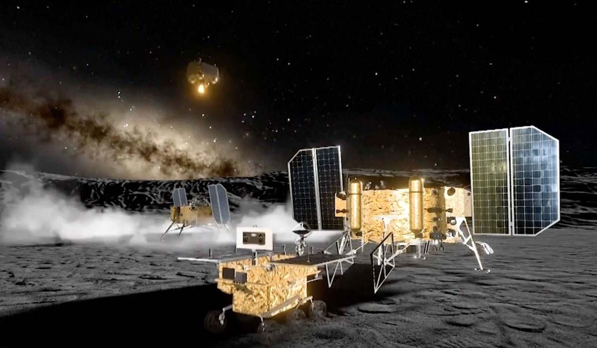 Китай напечатает кирпичи на Луне с помощью 3D-принтера уже в 2028 году