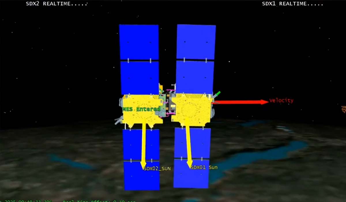 ISRO успешно провела вторую стыковку космических аппаратов миссии SpaDeX