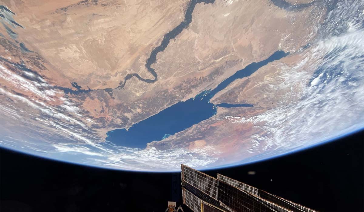 Космонавт Сергей Рыжиков запечатлел африканский континент с борта МКС
