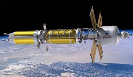 Продвижение дальних космических путешествий с помощью ядерной тяги