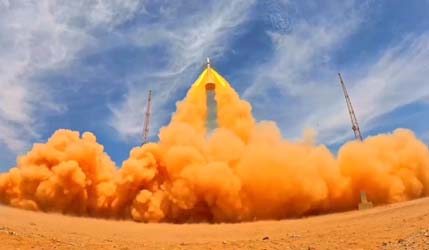 Китай провёл успешное аварийное испытание лунного корабля Mengzhou на стартовой площадке