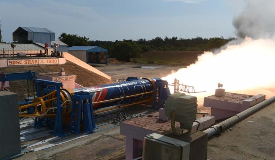 Индия успешно испытала твердотопливный двигатель KALAM 1200 для ракеты Vikram-1