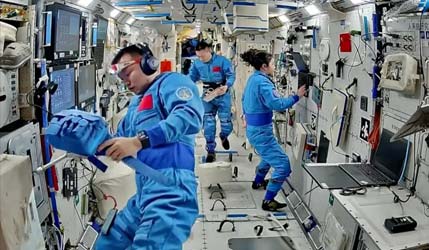 В Китае разработали компактную «космическую» стиральную машину без моющих средств