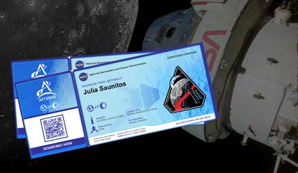 NASA предлагает всем желающим отправить своё имя на миссию Artemis II