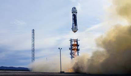 Blue Origin увеличит частоту полётов New Shepard и рассматривает новые космодромы