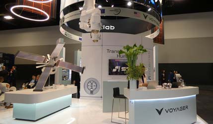 Starlab показал полномасштабную модель коммерческой станции на IAC