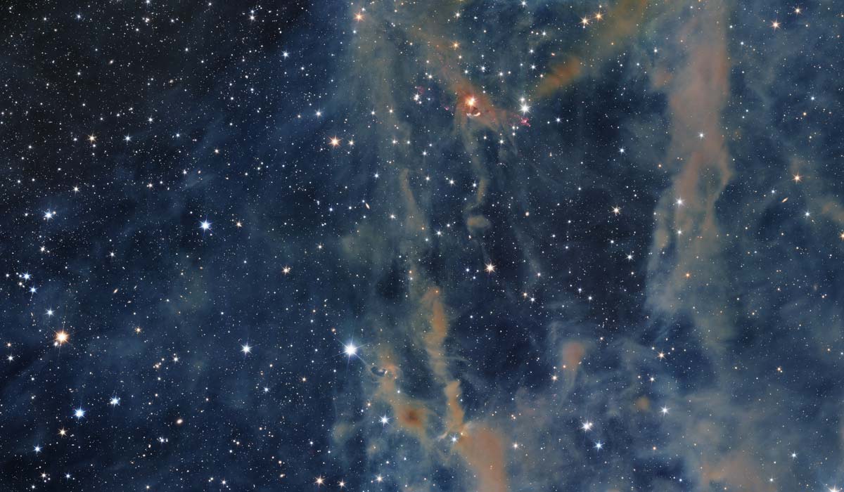 Телескоп Euclid показал, как рождаются звёзды в тёмном облаке LDN 1641