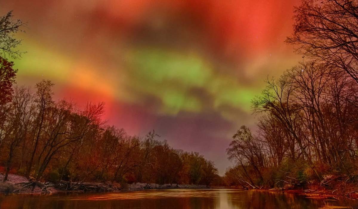 Северное сияние после солнечной вспышки: фотогалерея