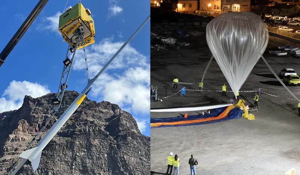 B2Space протестировала систему rockoon для вывода малых спутников на орбиту