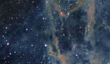 Телескоп Euclid показал, как рождаются звёзды в тёмном облаке LDN 1641