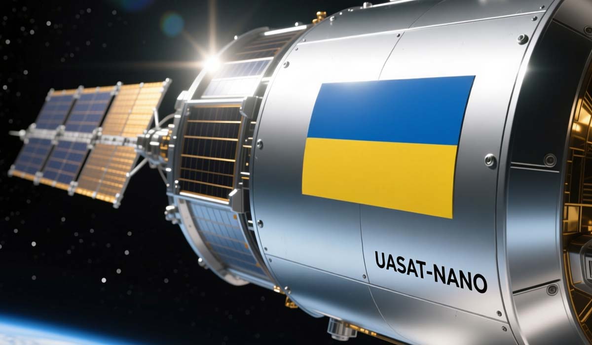 Первый украинский спутник связи UASAT‑NANO запустят в октябре 2026 года
