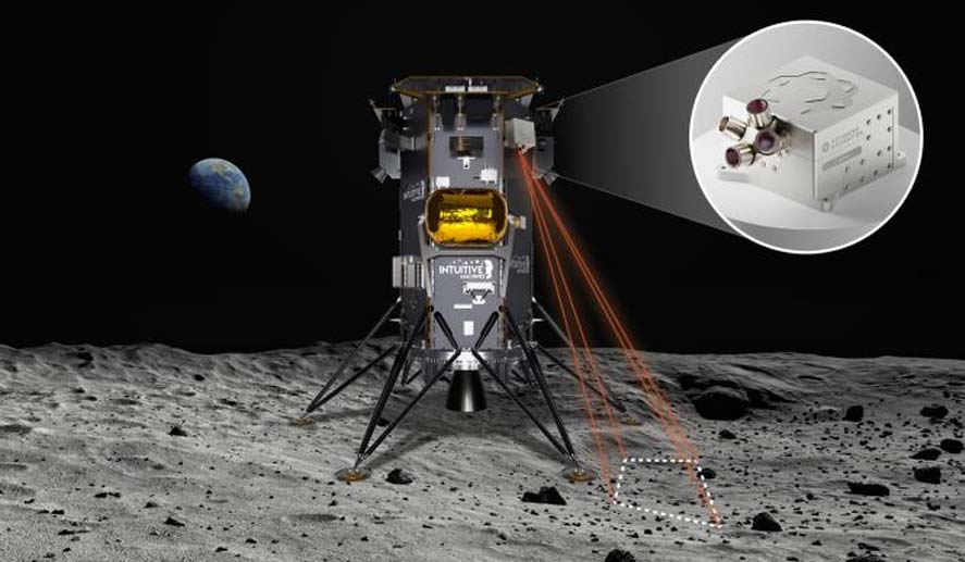 Лазерная система LUNA обеспечит автономные посадки на Луну в миссиях Artemis